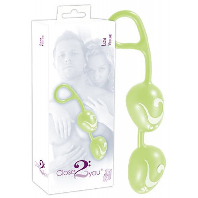 PALLINE DEL PIACERE \"LOVE BALL DUO\" VERDE