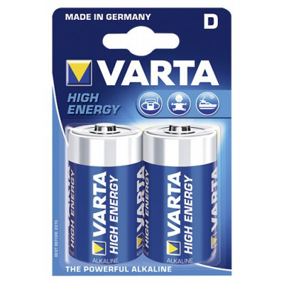 BLISTER 2 BATTERIE VARTA TORCIA \"D\"